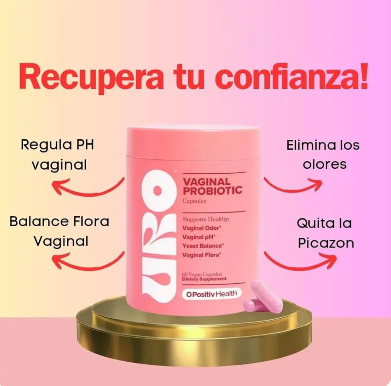 IntimaCare™ URO VAGINAL PROBIOTICO